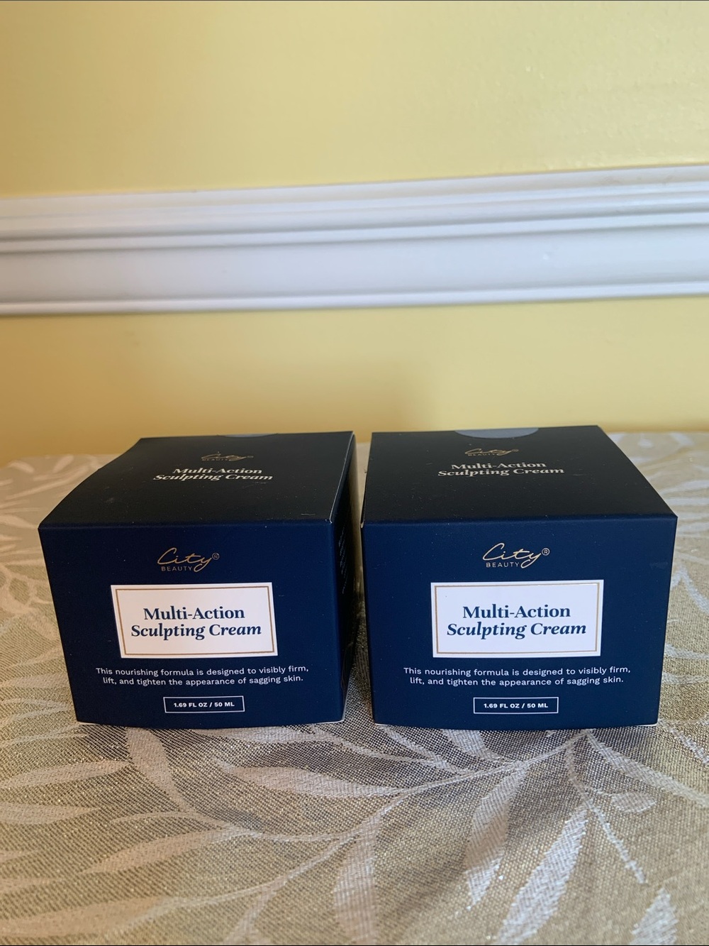City Beauty Multi-Action Sculpting Cream Sealed Boxes New Set of 2